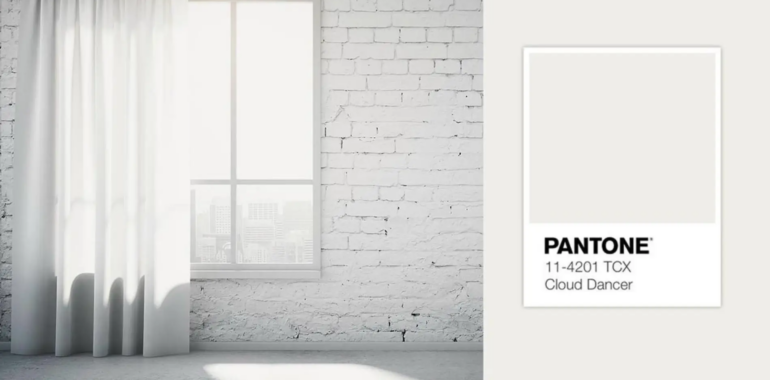 Pantone назвал главный цвет 2026 года — Cloud Dancer