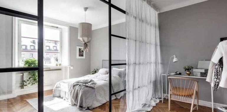 Шторы как инструмент зонирования: современный подход к организации пространства